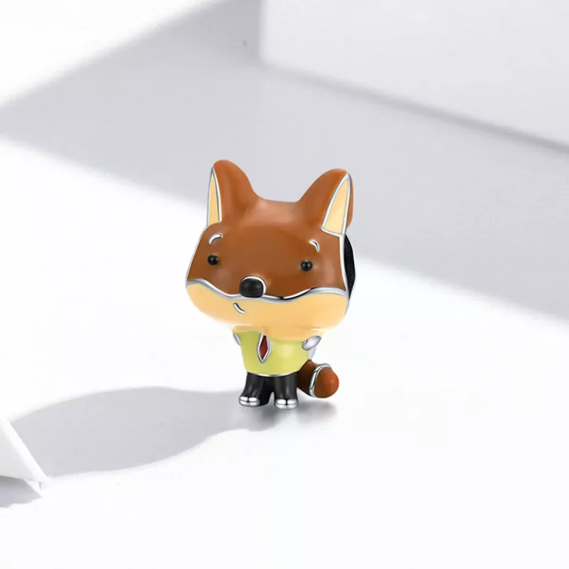 (imagen para) Charm Pandora Estilo Zorro Ciudadano - SCC1964 - Ver 2