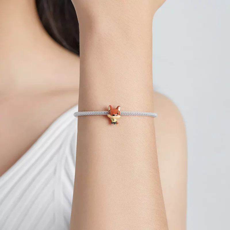 (imagen para) Charm Pandora Estilo Zorro Ciudadano - SCC1964 - Ver 5
