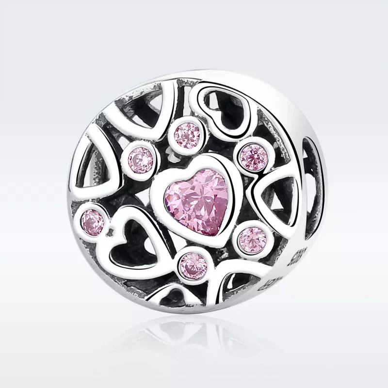 (imagen para) Charm psíquico de plata en estilo Pandora - SCC054 - Ver 2