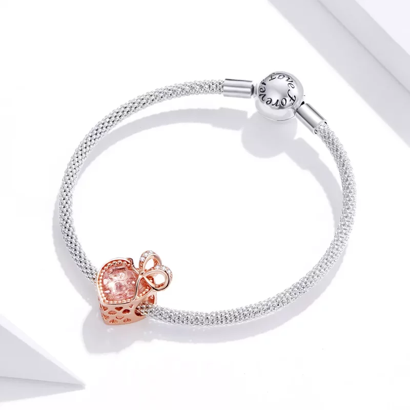 (imagen para) Charm Regalo de Amor Estilo Pandora - BSC398 - Ver 3