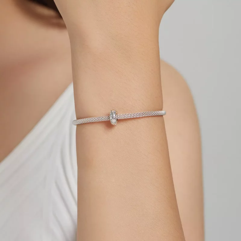 (imagen para) Charm separador de encaje estilo Pandora con amor - SCC1949 - Ver 5