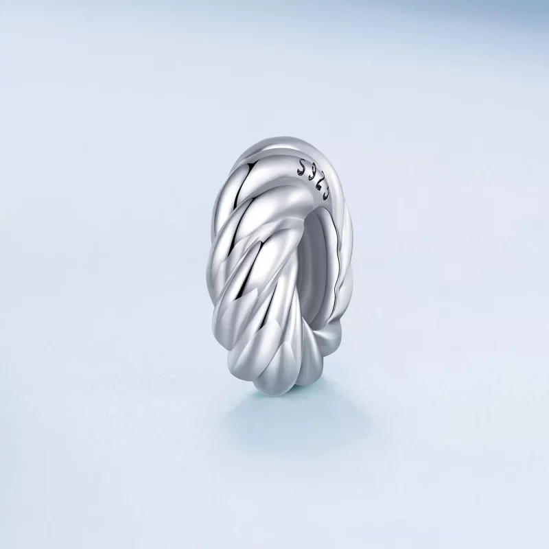 (imagen para) Charm separador estilo Pandora Twist - BSC698 - Ver 2