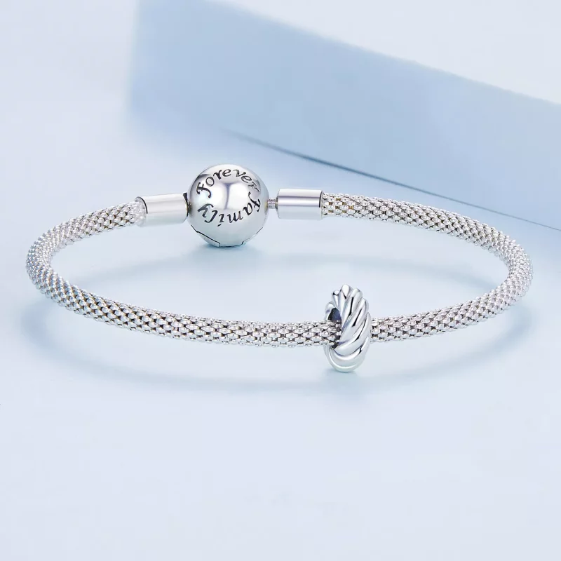 (imagen para) Charm separador estilo Pandora Twist - BSC698 - Ver 5