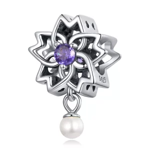 (imagen para) Charm Streamer de perlas estilo Pandora - BSC637