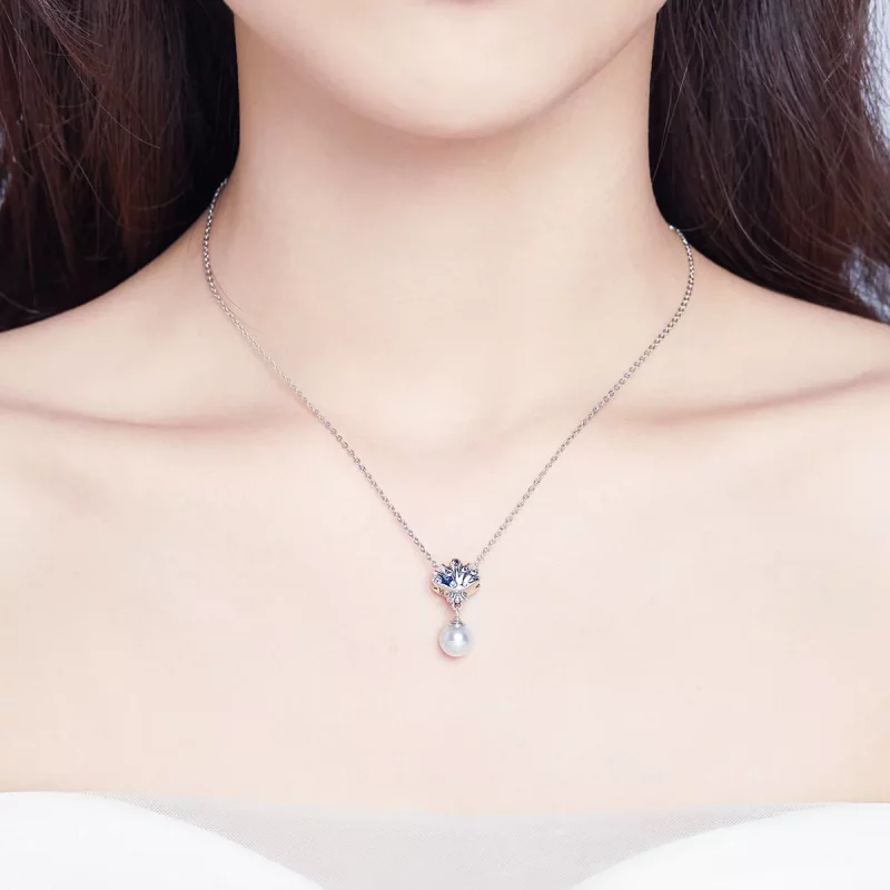 (imagen para) Encanto colgante de plata estilo Pandora para conservar la felicidad - SCC1155 - Ver 3