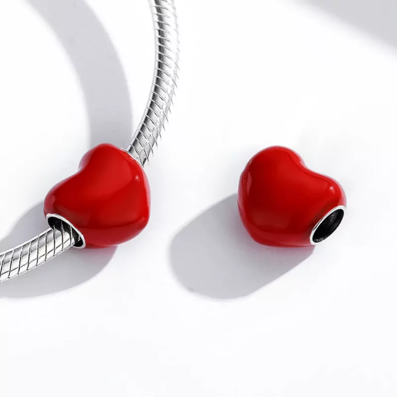 (imagen para) Encanto de Amor Simple Estilo Pandora - SCC1986-RD - Ver 4