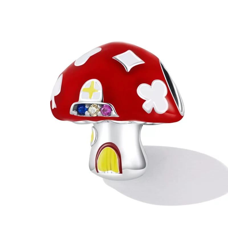 (imagen para) Encanto de Casa de Hongo Exquisito al estilo de Pandora - SCC2246 - Ver 2