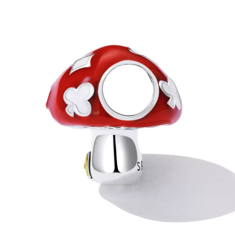 (imagen para) Encanto de Casa de Hongo Exquisito al estilo de Pandora - SCC2246 - Ver 3