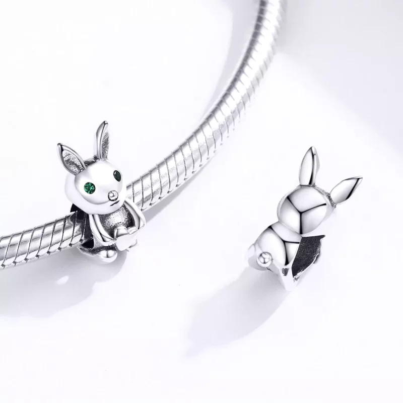 (imagen para) Encanto de conejito lindo estilo Pandora - BSC169 - Ver 4
