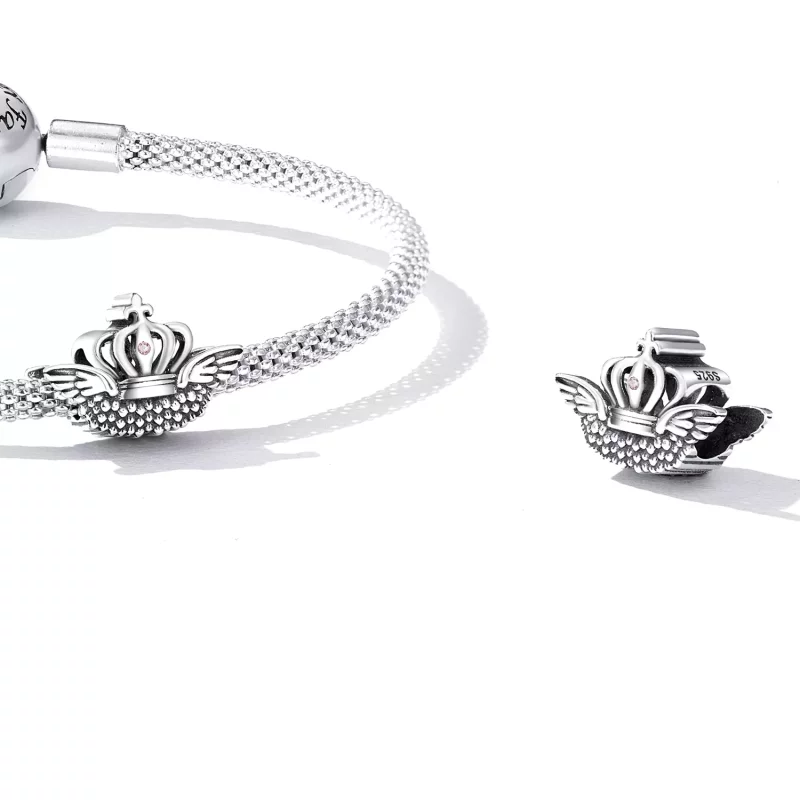 (imagen para) Encanto de Corona Delicada de Estilo Pandora - SCC2260 - Ver 5