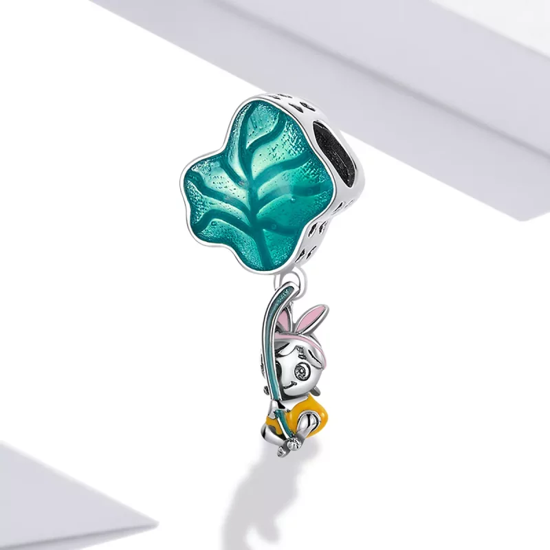 (imagen para) Encanto de estilo Pandora de hoja chilena - SCC2114 - Ver 2