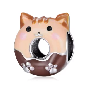 (imagen para) Encanto de estilo Pandora Kitty Donuts - SCC1877