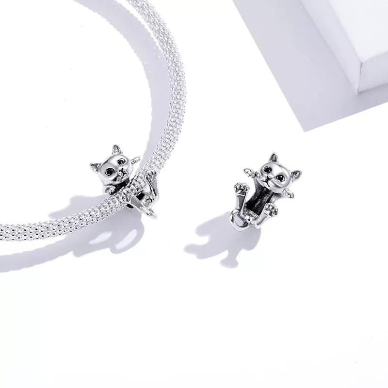 (imagen para) Encanto de Gatito al estilo Pandora - BSC208 - Ver 3
