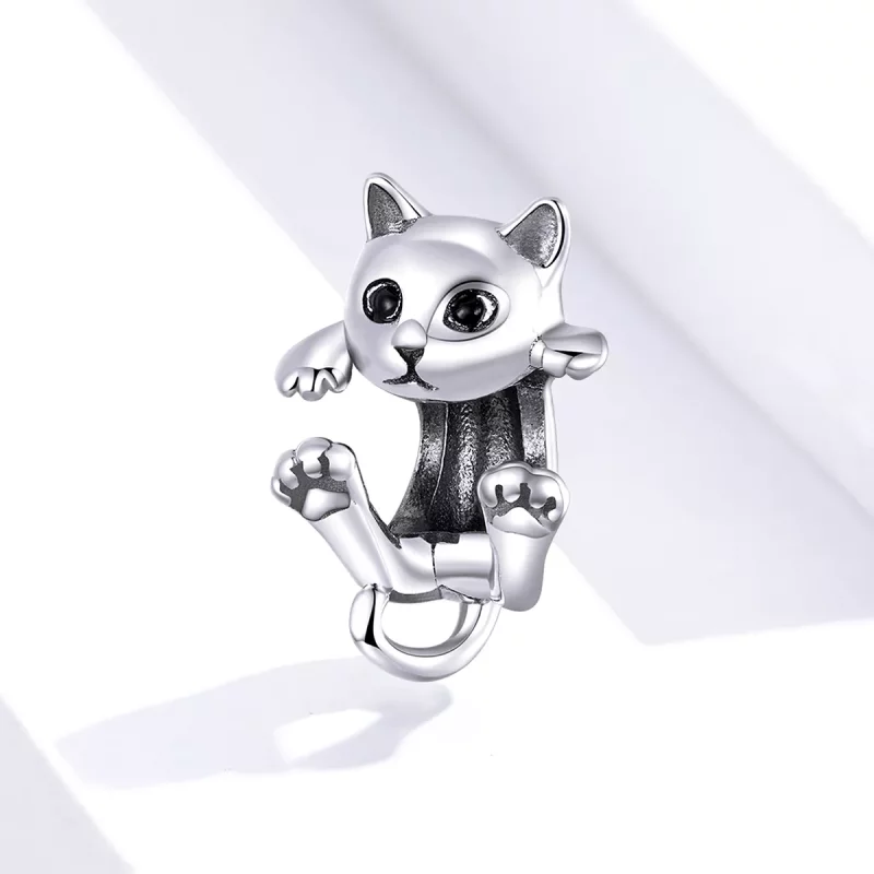 (imagen para) Encanto de Gatito al estilo Pandora - BSC208 - Ver 4