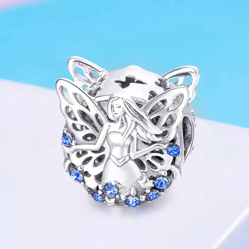 (imagen para) Encanto de Hada de Plata al Estilo Pandora - BSC027 - Ver 4