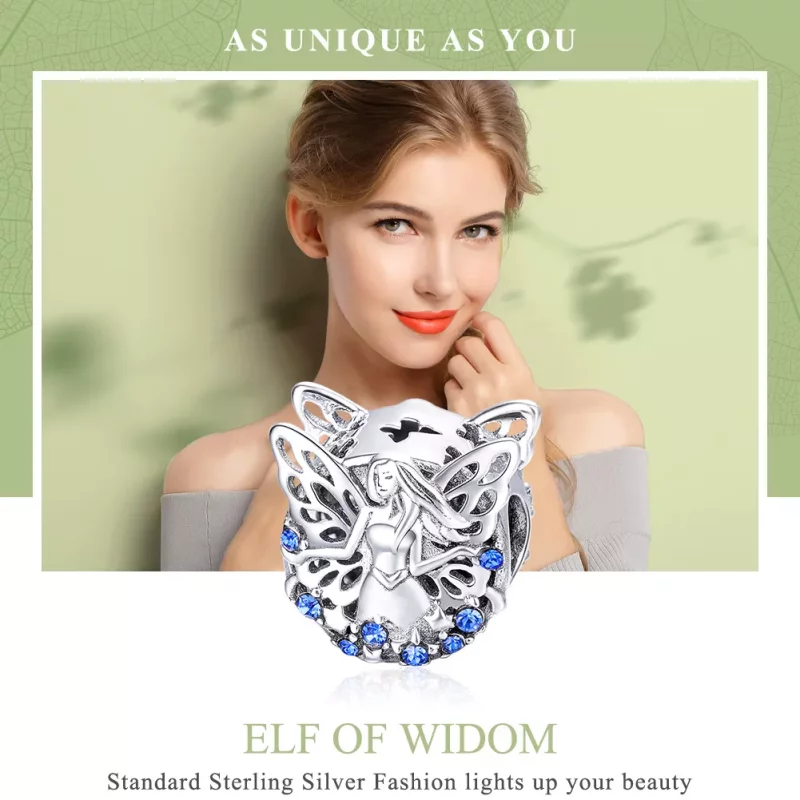 (imagen para) Encanto de Hada de Plata al Estilo Pandora - BSC027 - Ver 6