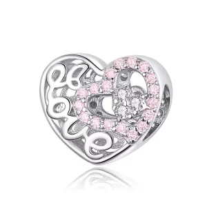 (imagen para) Encanto de Plata Estilo Pandora "Amor por la Vida" - SCC1301
