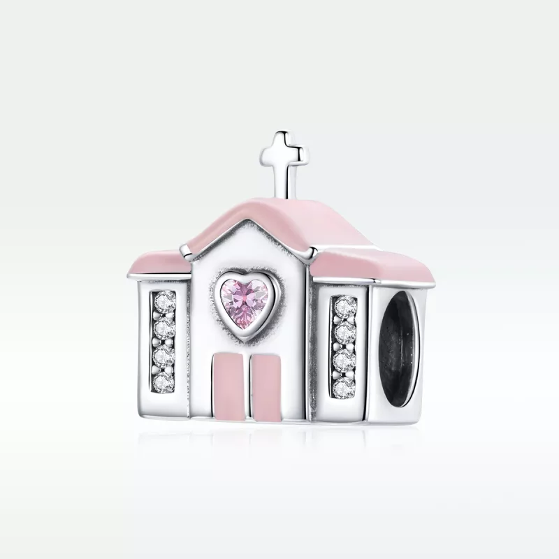(imagen para) Encanto de plata estilo Pandora para iglesia - SCC1810 - Ver 5
