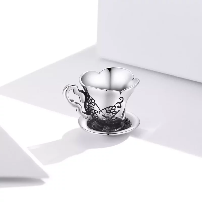 (imagen para) Encanto de Taza de Té Vintage al estilo de Pandora - SCC1899 - Ver 2