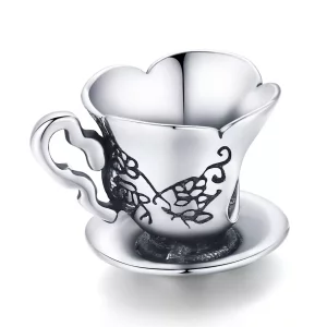 (imagen para) Encanto de Taza de Té Vintage al estilo de Pandora - SCC1899