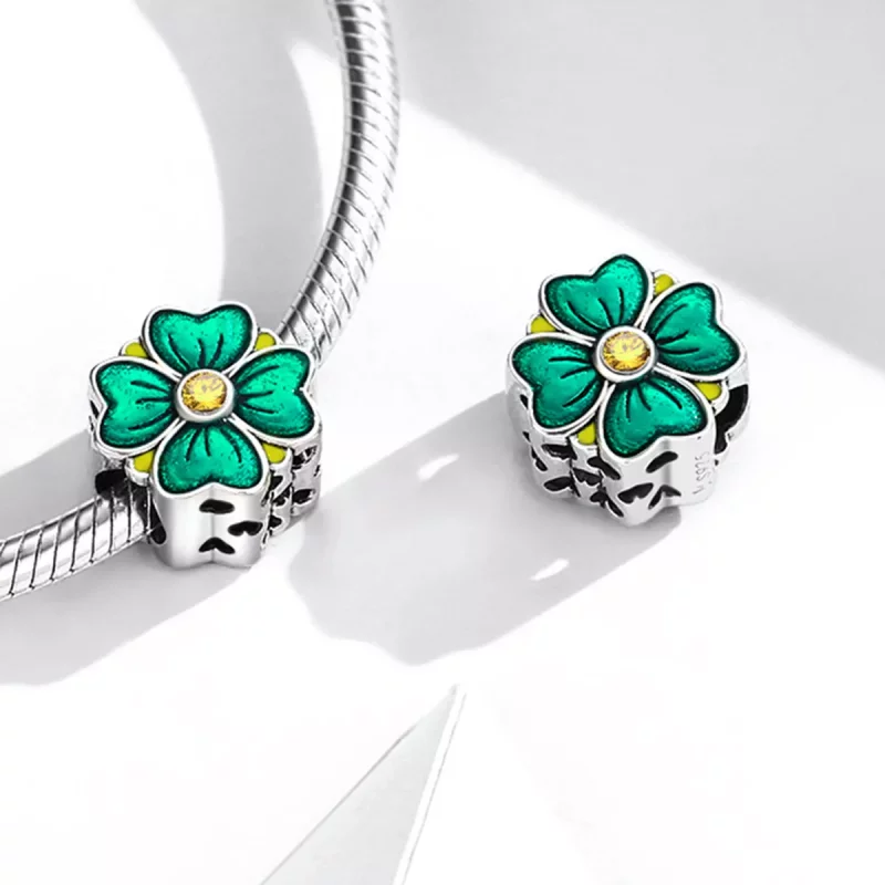 (imagen para) Encanto de Trébol de la Suerte al Estilo Pandora - SCC2018 - Ver 4