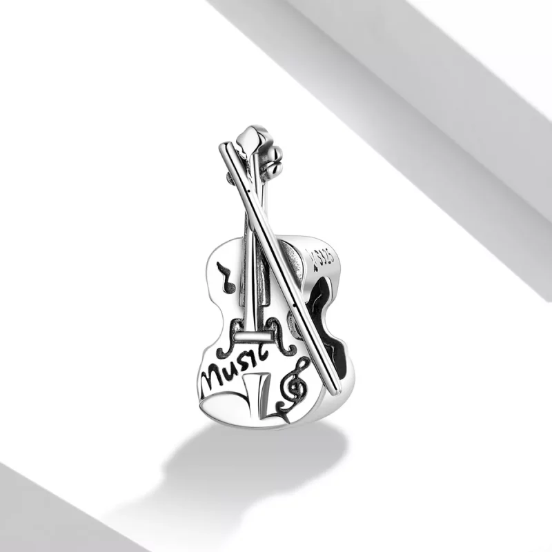 (imagen para) Encanto de violín vintage estilo Pandora - SCC2077 - Ver 2