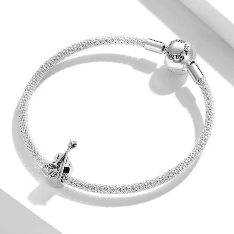 (imagen para) Encanto de violín vintage estilo Pandora - SCC2077 - Ver 3