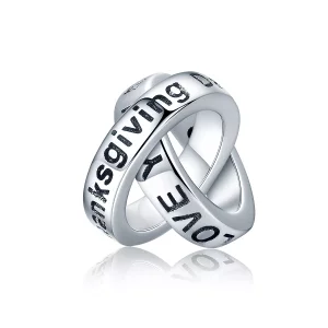 Encanto Estilo Pandora Agradecido a Ti - SCC227 (imagen para) Encanto Estilo Pandora Agradecido a Ti - SCC227