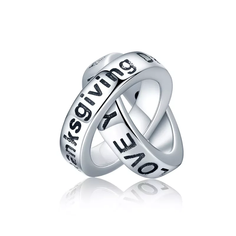 (imagen para) Encanto Estilo Pandora Agradecido a Ti - SCC227