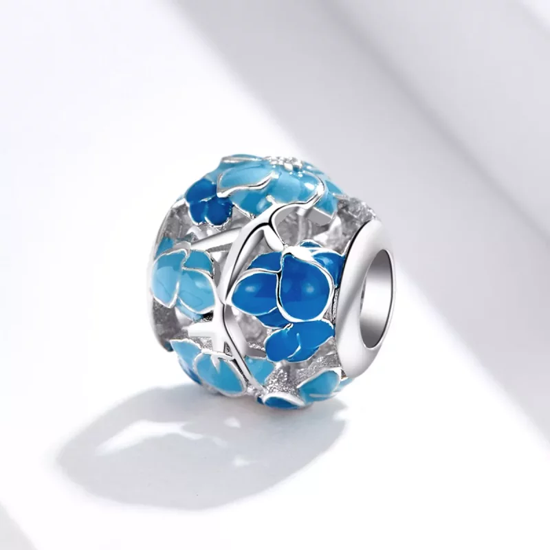 (imagen para) Encanto estilo Pandora Floreciendo hasta el final - BSC087 - Ver 2
