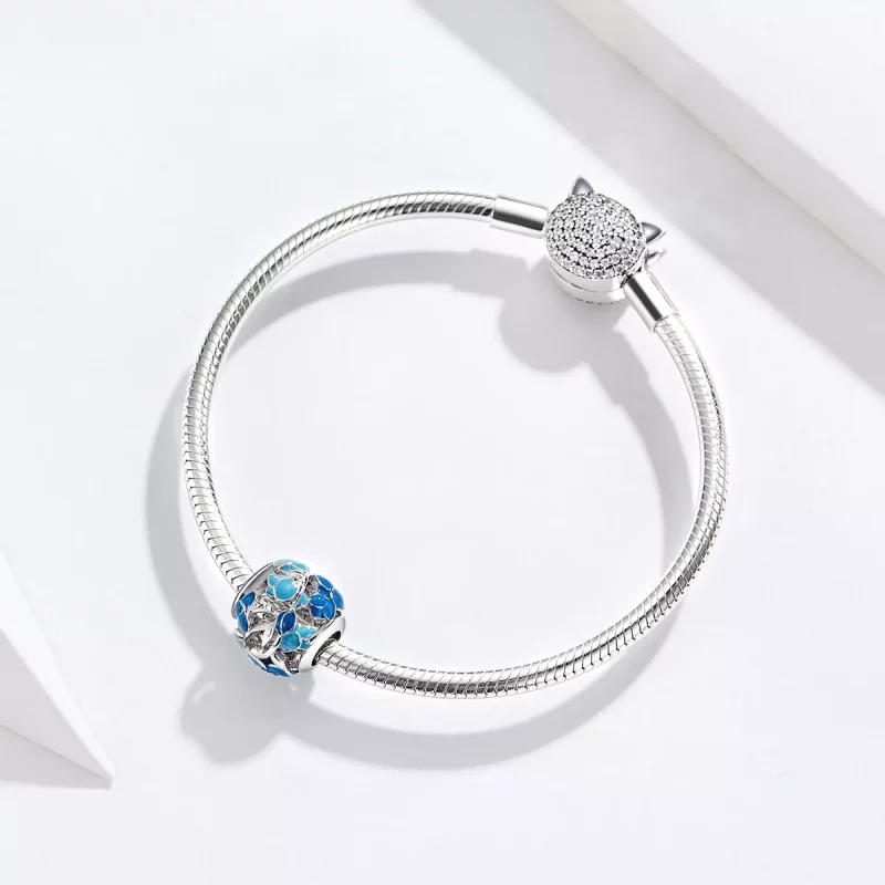 (imagen para) Encanto estilo Pandora Floreciendo hasta el final - BSC087 - Ver 3