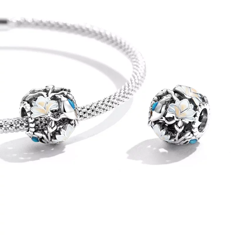 (imagen para) Estilo Pandora Aves y Flores - Encanto Equinoccio - SCC2194 - Ver 3