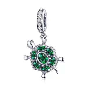 (imagen para) Estilo Pandora Colgante de Tortuga de Plata - SCC1017