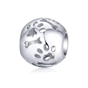 (imagen para) Estilo Pandora Encanto de Huellas de Mascotas Lindas - BSC140
