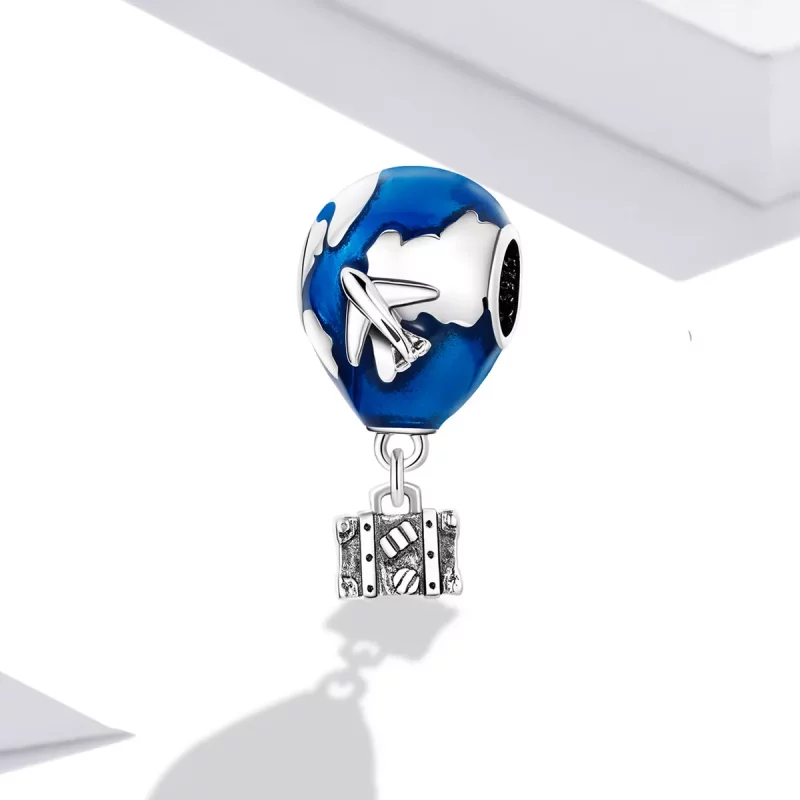 (imagen para) Estilo Pandora Globetrotter - Encanto de Globo Aerostático - SCC2028 - Ver 2