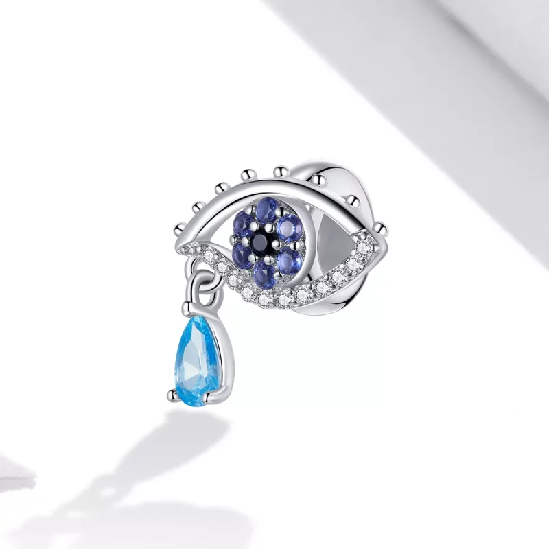 (imagen para) Estilo Pandora Plata El Encanto del Ojo del Misterio - SCC1775 - Ver 2