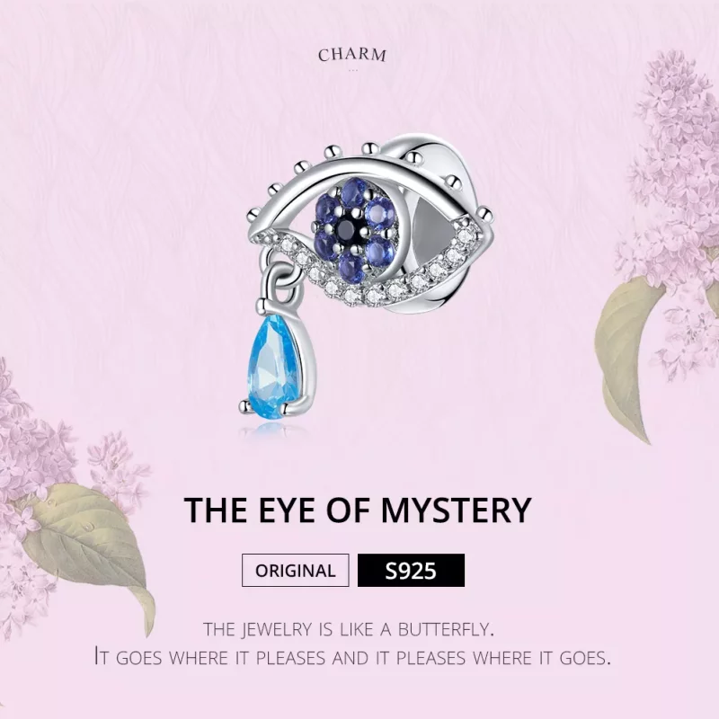 (imagen para) Estilo Pandora Plata El Encanto del Ojo del Misterio - SCC1775 - Ver 6