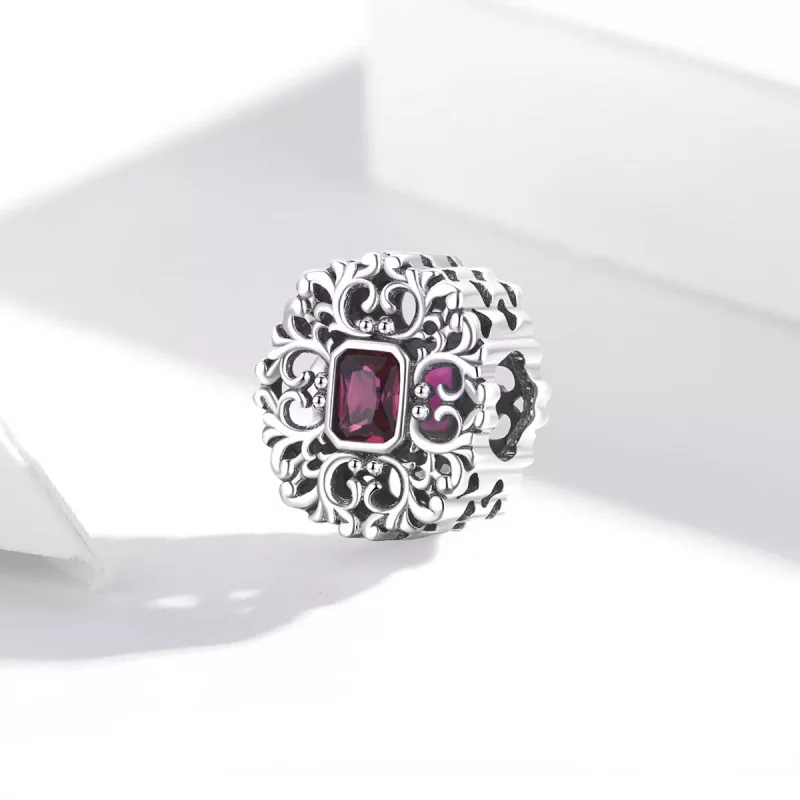 (imagen para) Estilo Pandora Retro Patrón - Encanto de Circonio - SCC2152 - Ver 2