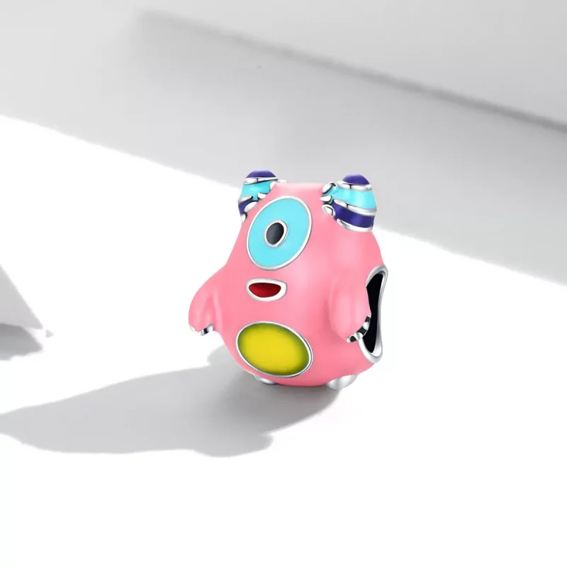 (imagen para) Pandora Estilo Encanto de Monstruo de un Solo Ojo - SCC2057 - Ver 2