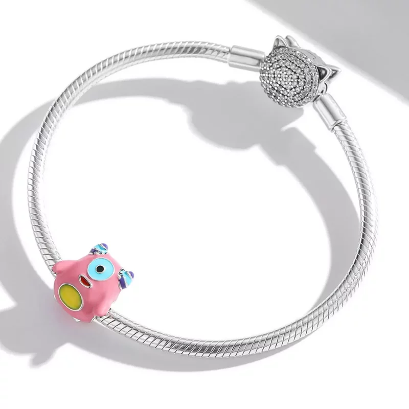 (imagen para) Pandora Estilo Encanto de Monstruo de un Solo Ojo - SCC2057 - Ver 3