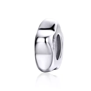 Pandora Estilo Espaciador de Flor de Ciruelo de Plata - SCC1168 (imagen para) Pandora Estilo Espaciador de Flor de Ciruelo de Plata - SCC1168