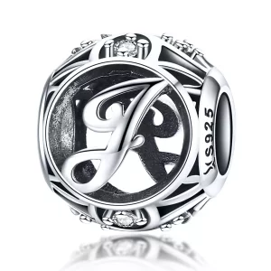 (imagen para) Pandora Estilo Letra-J Charm - SCC738-J