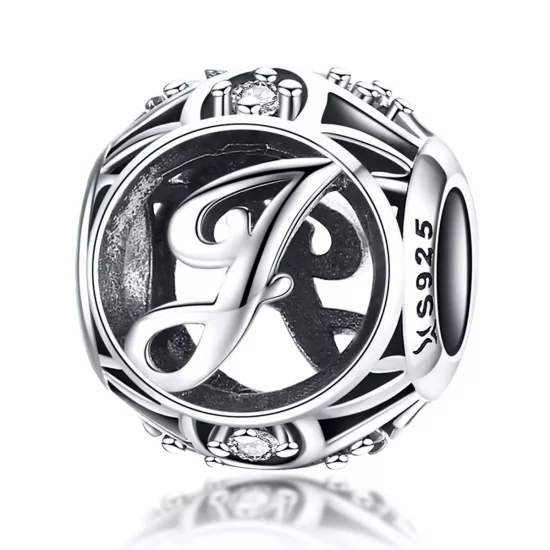 (imagen para) Pandora Estilo Letra-J Charm - SCC738-J