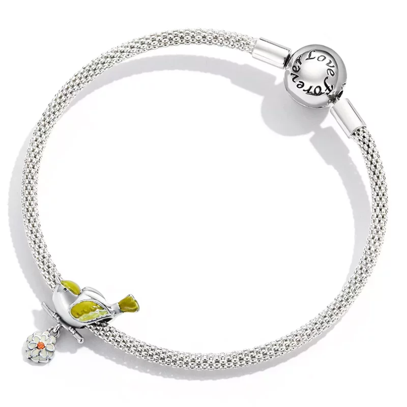 (imagen para) Pandora estilo pájaros y flores - Encanto comienzo de primavera - SCC2191 - Ver 4