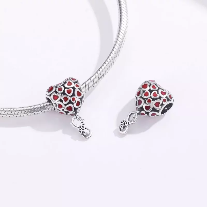 (imagen para) Pandora Estilo Plata Encanto Colgante Endlesslove - SCC1180 - Ver 3