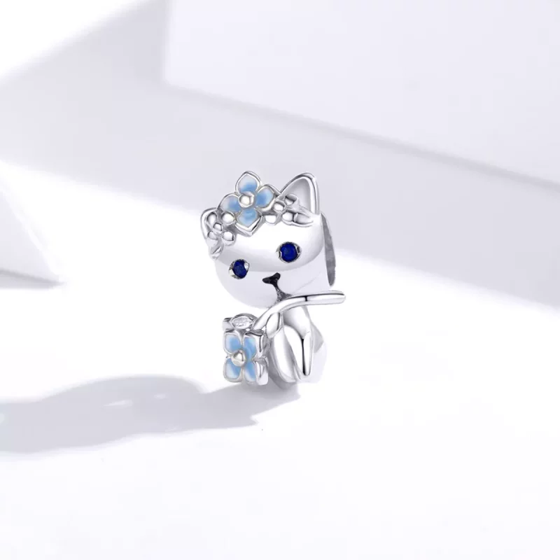 (imagen para) Pandora Style Charm de Gato Elfo - BSC394 - Ver 2