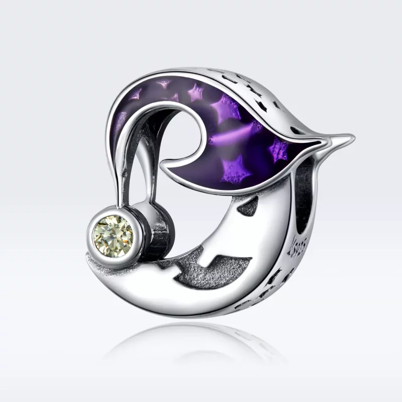 (imagen para) Pandora Style Charm Plateado Estrellado - SCC1618 - Ver 5