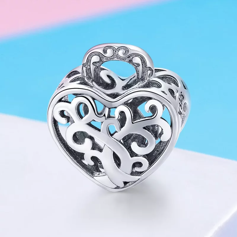 (imagen para) Pandora Style Encanto de Candado Eterno - SCC726 - Ver 4