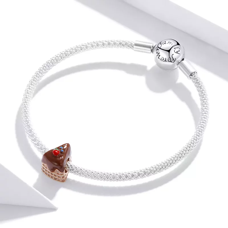 (imagen para) Pandora Style Encanto de Pastel de Chocolate - BSC349 - Ver 3