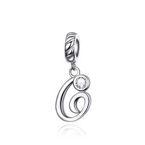 (imagen para) Pandora Style Plata Colgante de Letra G - SCC1183-G